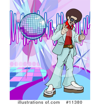 Disco Ball Clipart #11380 by AtStockIllustration