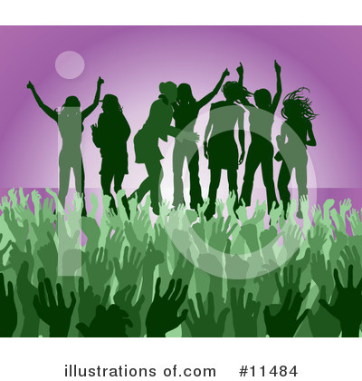 Crowd Clipart #11484 by AtStockIllustration