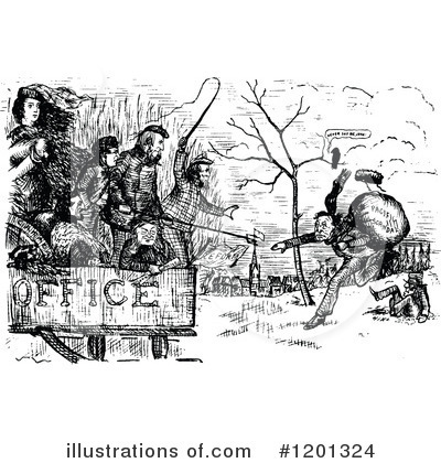 Royalty-Free (RF) People Clipart Illustration by Prawny Vintage - Stock Sample #1201324