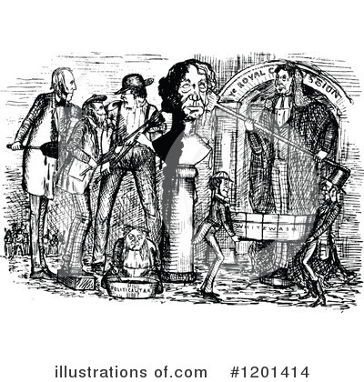 Royalty-Free (RF) People Clipart Illustration by Prawny Vintage - Stock Sample #1201414