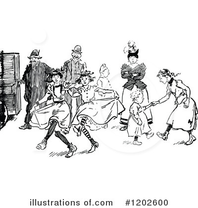 Royalty-Free (RF) People Clipart Illustration by Prawny Vintage - Stock Sample #1202600