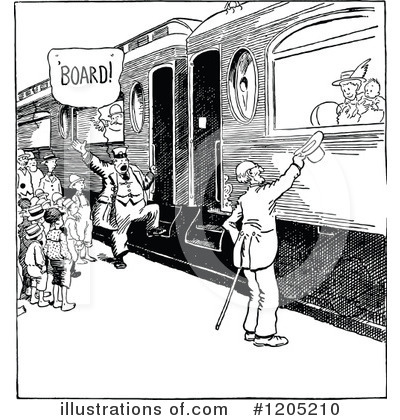 Train Clipart #1205210 by Prawny Vintage