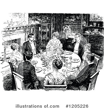 Royalty-Free (RF) People Clipart Illustration by Prawny Vintage - Stock Sample #1205226