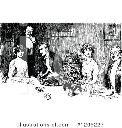 Royalty-Free (RF) People Clipart Illustration by Prawny Vintage - Stock Sample #1205227