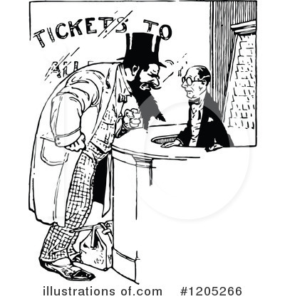 Royalty-Free (RF) People Clipart Illustration by Prawny Vintage - Stock Sample #1205266