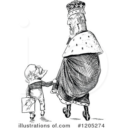 Royalty-Free (RF) People Clipart Illustration by Prawny Vintage - Stock Sample #1205274