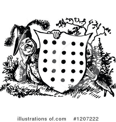 Heraldic Clipart #1207222 by Prawny Vintage