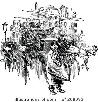 Royalty-Free (RF) People Clipart Illustration by Prawny Vintage - Stock Sample #1209092