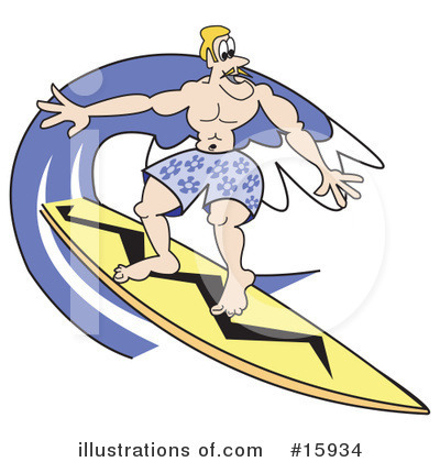 Surfboard Clipart #15934 by Andy Nortnik