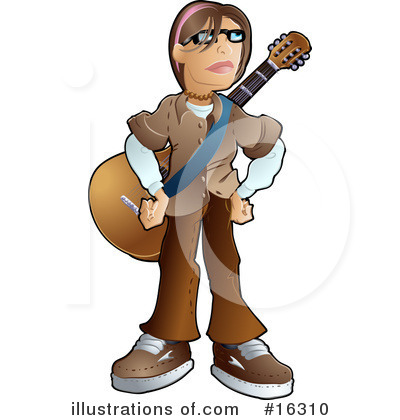 Musical Instruments Clipart #16310 by AtStockIllustration