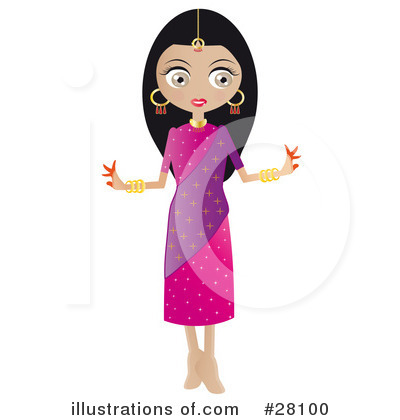 Bollywood Clipart #28100 by Melisende Vector