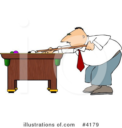 Billiards Clipart #4179 by djart