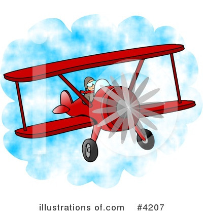 Plane Clipart #4207 by djart