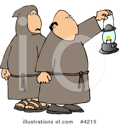 Monk Clipart #4215 by djart