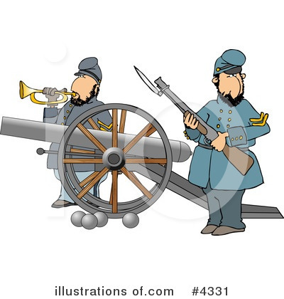 Cannon Clipart #1077884 - Illustration by jtoons