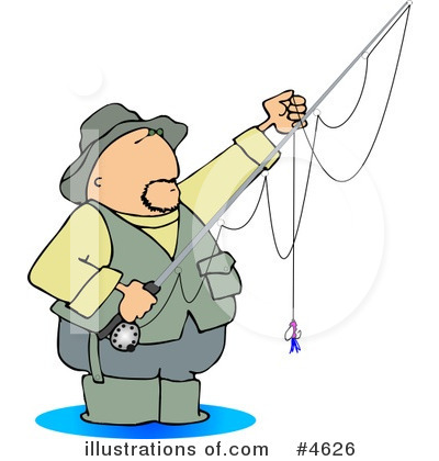 Fishing Clipart #4626 by djart