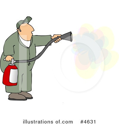 Fire Extinguisher Clipart #4631 by djart