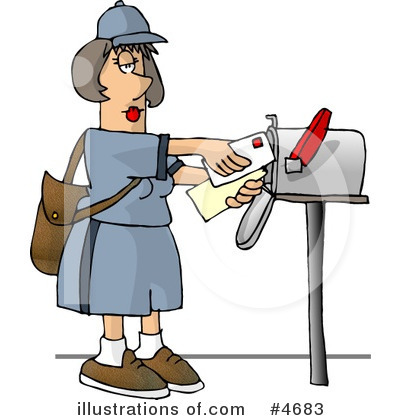Mailman Clipart #4683 by djart