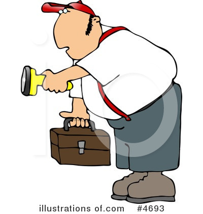 Repair Man Clipart #4693 by djart