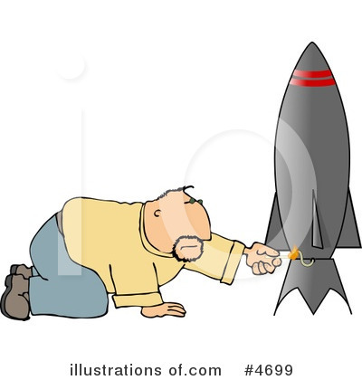 Rocket Clipart #4699 by djart