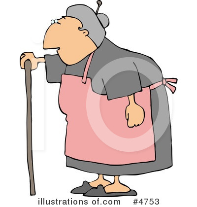 Old People Clipart #4753 by djart