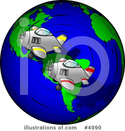 Globe Clipart #4990 by djart