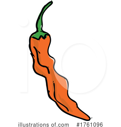 Royalty-Free (RF) Pepper Clipart Illustration by patrimonio - Stock Sample #1761096