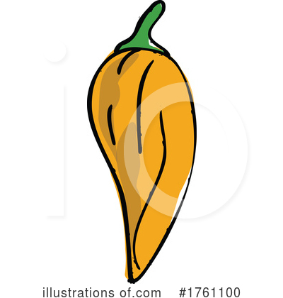 Royalty-Free (RF) Pepper Clipart Illustration by patrimonio - Stock Sample #1761100