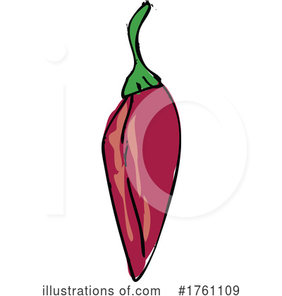 Royalty-Free (RF) Pepper Clipart Illustration by patrimonio - Stock Sample #1761109