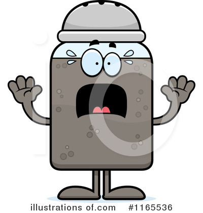 Pepper Shaker Clipart #1165536 by Cory Thoman