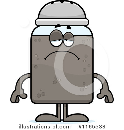 Pepper Shaker Clipart #1165538 by Cory Thoman