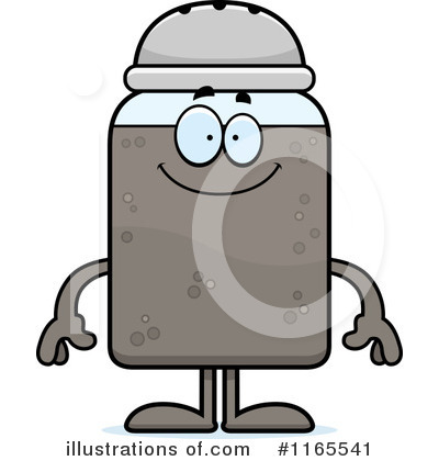 Royalty-Free (RF) Pepper Shaker Clipart Illustration by Cory Thoman - Stock Sample #1165541