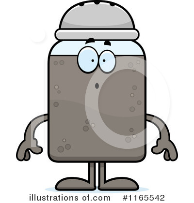Pepper Shaker Clipart #1165542 by Cory Thoman