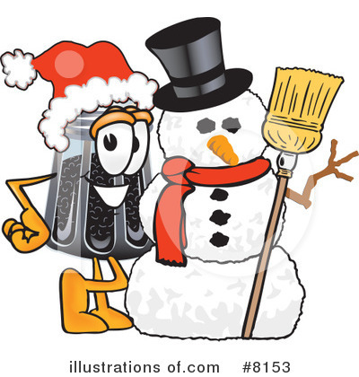 Royalty-Free (RF) Pepper Shaker Clipart Illustration by Mascot Junction - Stock Sample #8153