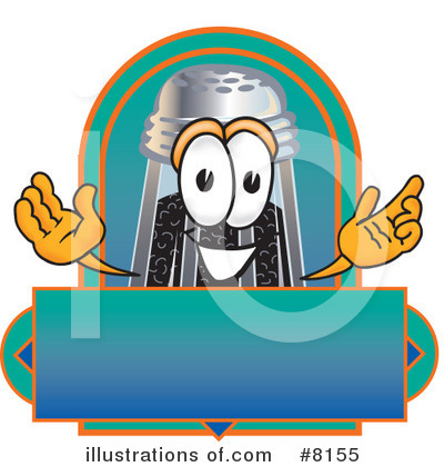 Royalty-Free (RF) Pepper Shaker Clipart Illustration by Mascot Junction - Stock Sample #8155