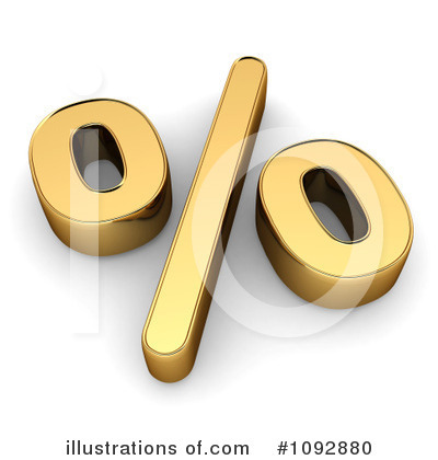 Royalty-Free (RF) Percent Clipart Illustration by BNP Design Studio - Stock Sample #1092880