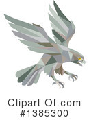 Peregrine Falcon Clipart #1385300 by patrimonio