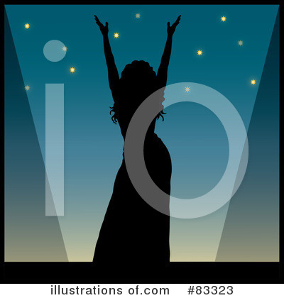 Royalty-Free (RF) Performer Clipart Illustration by Pams Clipart - Stock Sample #83323