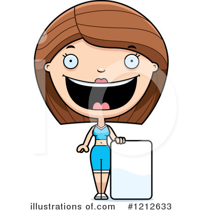 Royalty-Free (RF) Personal Trainer Clipart Illustration by Cory Thoman - Stock Sample #1212633