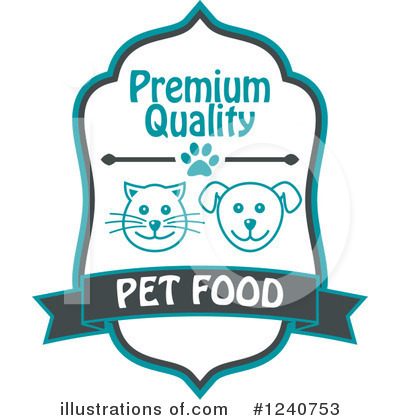 Royalty-Free (RF) Pet Food Clipart Illustration by Vector Tradition SM - Stock Sample #1240753