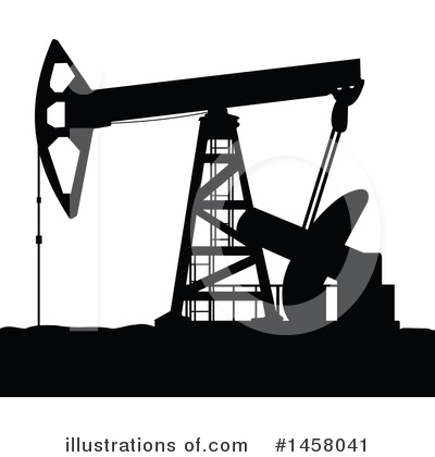 Pump Jack Clipart #1458041 by Vector Tradition SM
