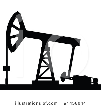 Pump Jack Clipart #1458044 by Vector Tradition SM