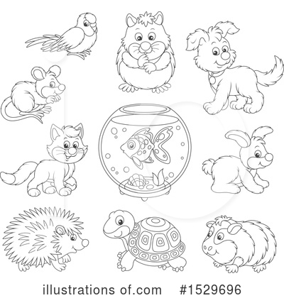 Hamster Clipart #1529696 by Alex Bannykh