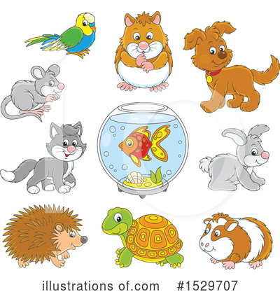 Royalty-Free (RF) Pets Clipart Illustration by Alex Bannykh - Stock Sample #1529707