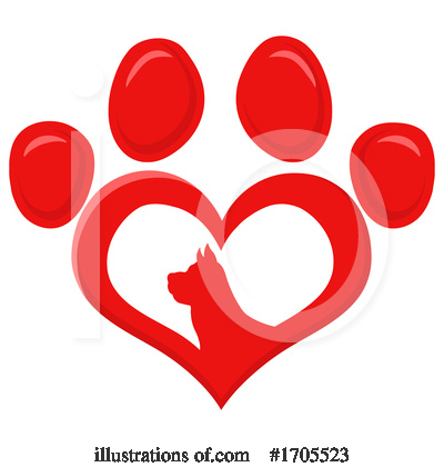 Royalty-Free (RF) Pets Clipart Illustration by Hit Toon - Stock Sample #1705523