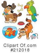 Pets Clipart #212018 by visekart