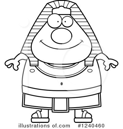 Royalty-Free (RF) Pharaoh Clipart Illustration by Cory Thoman - Stock Sample #1240460