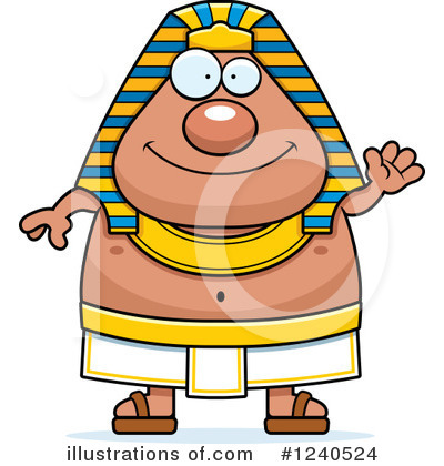 Pharaoh Clipart #1240524 by Cory Thoman