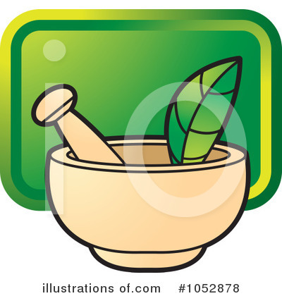 Mortar And Pestle Clipart #1052878 by Lal Perera