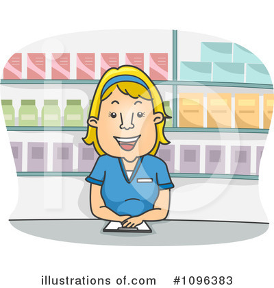 Royalty-Free (RF) Pharmacy Clipart Illustration by BNP Design Studio - Stock Sample #1096383